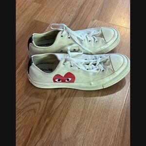 Converse X play comme des garçons Chuck shoes men’s size 8